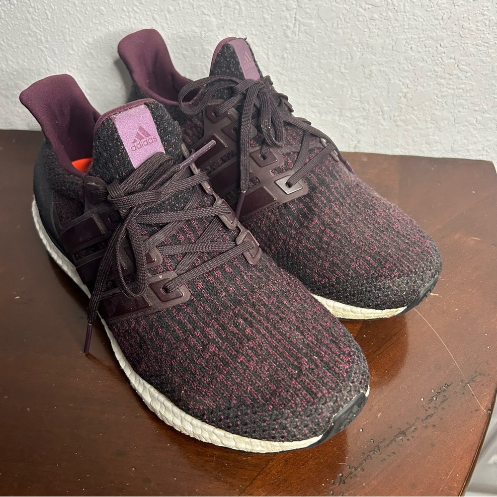 Adidas Ultraboost 3.0 Men's Running Shoes Deep Burgundy